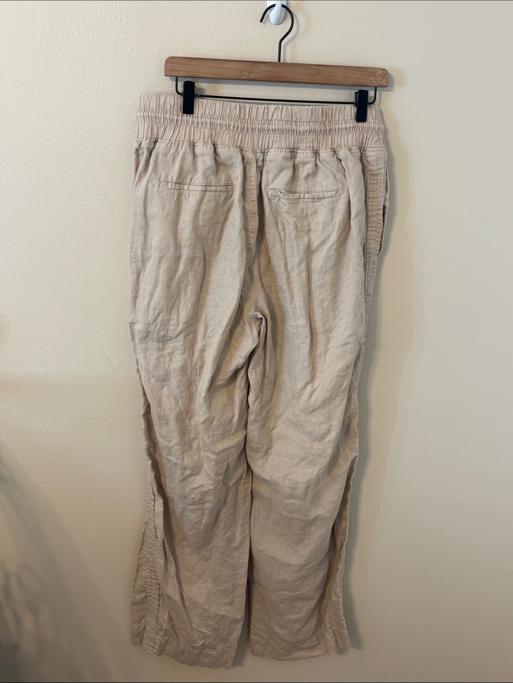 Quince 100% Linen Straight Leg Pants - Picture 4 of 7